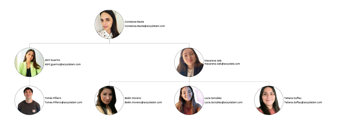 organigrama rrhh acsys